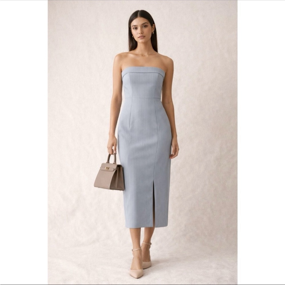 Pinstripe Dress